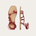 Nof sandals, marsala